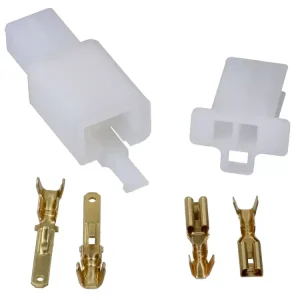 Stecker Satz Kabelverbinder 2 Pins 2,8mm 6-teilig Neue Ware