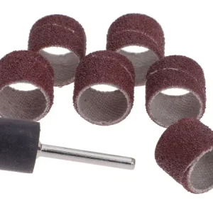 Top-Angebot Schleifhülsen Satz breit, 7-teilig 3,17mm für Rotationswerkzeug