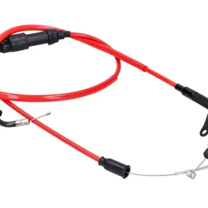 Gaszug komplett Doppler PTFE rot für Rieju MRT, MRX, SMX, RRX, Tango, RS3 Garantierte Lieferung