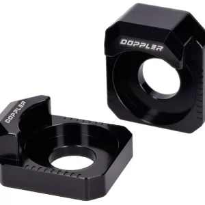 Kettenspanner Gleitstück Set Doppler schwarz für Beta RR (mit Stahlschwinge) Top-Preis