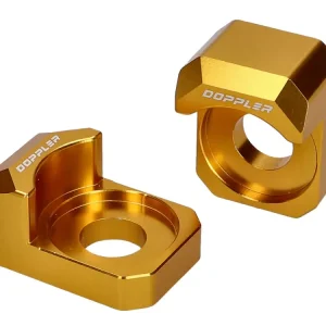Kettenspanner Gleitstück Set Doppler gold für Rieju MRT 18-, Peugeot XPS, XP7 Super-Preis