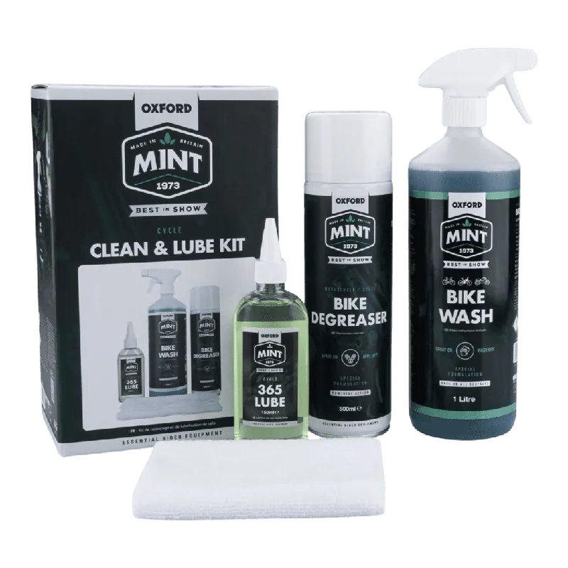 Sale OXFORD Reinigungsset ''Mint Cycle Chain Lube Kit'', 4'teilig