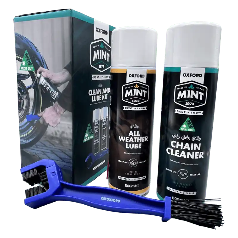 OXFORD Kettenpflegeset ''Mint Motorcycle Chain  Lube Kit'', 3 -teilig Mega-Angebot