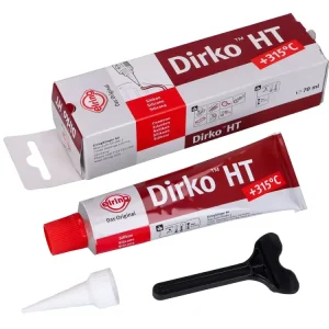 Dichtmasse Dirko HT Silikon rot +315°C 70ml Begrenztes Angebot