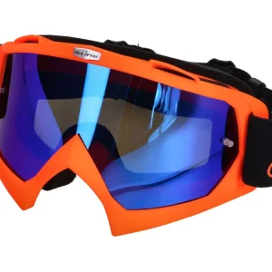 MX-Brille S-Line orange - Iridium blau Echt