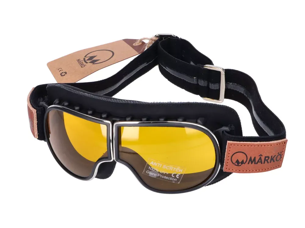Sonderangebot Brille MÂRKÖ B3 Goggle Replica schwarz