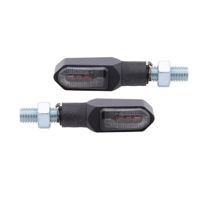 Gratis Versand SHIN YO Namiko-TS LED 2in1 Blinker-Positionslicht-Kombination Schwarz / Rauchglas (Paar)