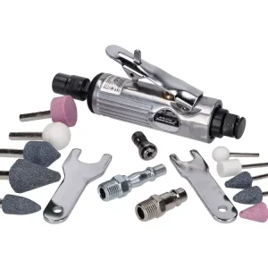 Sichere Zahlung Druckluft-Geradschleifer Set 15-teilig
