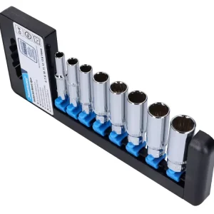 Steckschlüssel Satz lang 8-teilig metrisch 1/4 Zoll 6-14mm Preiswert