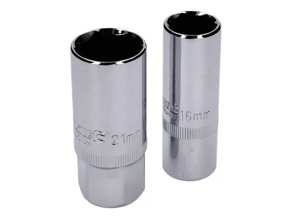 Schnäppchen Zündkerzeneinsatz Steckschlüssel Set 1/2 Zoll 16mm, 21mm