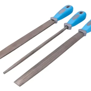 Feilen Satz Metall 250mm 3-teilig Gratis Versand