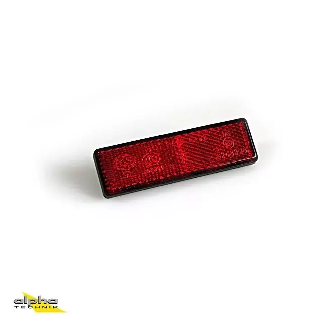 Rückstrahler rot 92mm x 27mm mit M4 Befestigung Direkt Vom Hersteller