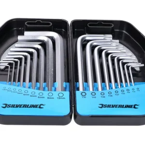 Angebot Innensechskant- und TX-Schlüssel Satz 18-teilig