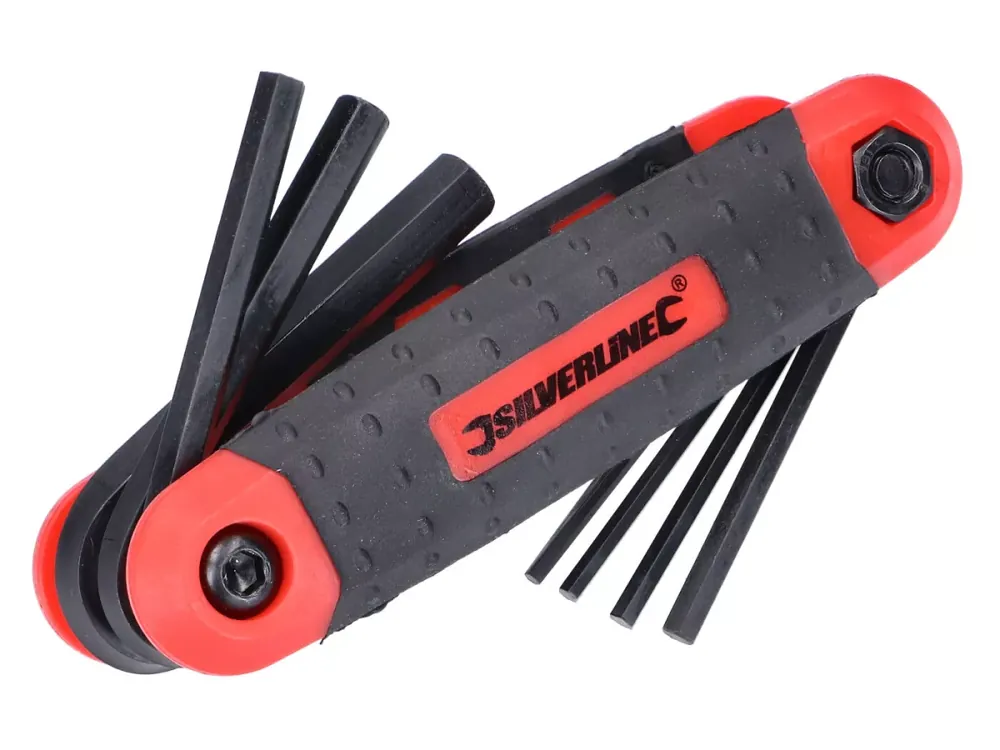 Innensechskantschlüssel-Klappwerkzeug 1,5-8mm 8-teilig Markenprodukt