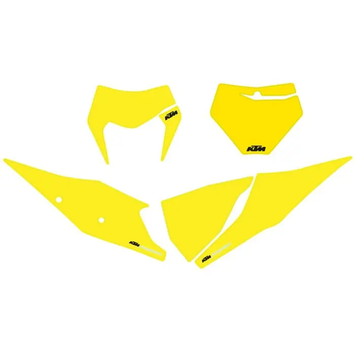 Startnummernfelder gelb KTM Solange Der Vorrat Reicht