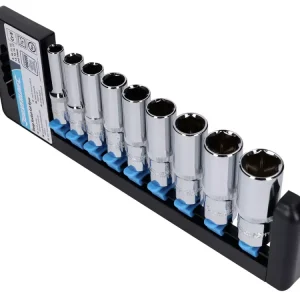 Neuheit Steckschlüsselsatz metrisch 3/8 Zoll, lang 8-19mm 9-teilig