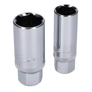Kostenfreie Lieferung Steckschlüsselsatz für Zündkerzen 3/8 Zoll 16mm / 21mm