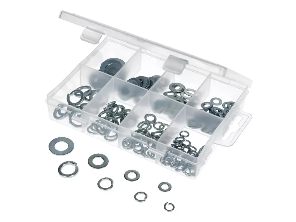 Unterlegscheiben Sortimentskasten M5-M10 210-teilig Markenprodukt