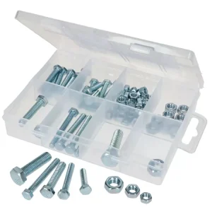 Sofort Bestellen Sechskantschrauben und Muttern Sortimentskasten M5-M8 75-teilig