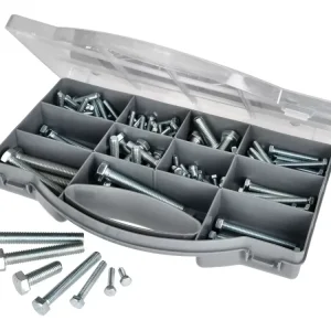 Sechskantschrauben Sortimentskasten M5-M10 145-teilig Schneller Versand