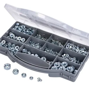 Bestseller Muttern Sortimentskasten M3-M12 1000-teilig