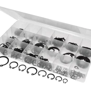 Wellensicherungsringe Sortimentskasten Innen-, Außenringe 255-teilig Rabatt