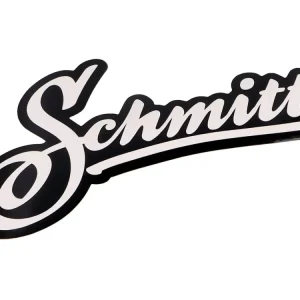 Meistverkauft Aufkleber Schmitt 12x8cm weiß