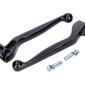Kupplungs- und Bremshebel ALU eloxiert schwarz für Simson S50, S51, S53, S70, S83, SR50, SR80 Sofort Bestellen