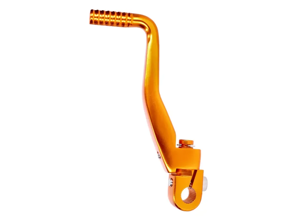 Gratis Versand Kickstarter klappbar Aluminium gold eloxiert für Simson S50, S51, S53, S70, S83