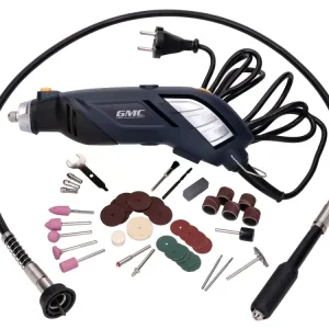 Rotationswerkzeug Multifunktion 135W mit flexibler Welle und Zubehör, 42-teilig Markenware