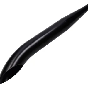 Highlight Auspuff swiing Sidepipe 28/60mm schwarz Mofa universal