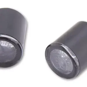 HIGHSIDER Pro Proton LED Blinker-Modul Gehäuse Schwarz / Linse Rauchgrau (Paar), passend für Motorrad vorne & hinten Begrenztes Angebot