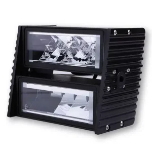 Neu HIGHSIDER Ultimate LED Scheinwerfer Schwarz mit Wave-Halter, E-geprüft