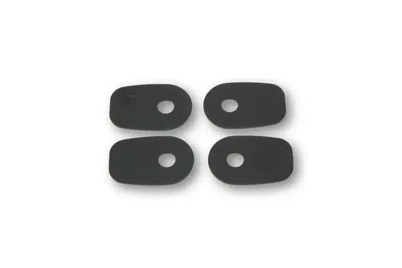 Bestpreis SHIN YO Indy Spacer Montageplatten Schwarz passend für Kawasaki