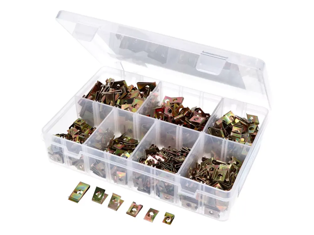 Blechmuttern Set 700 Stück für Verkleidung Expressversand