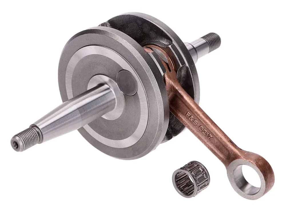 Saisonangebot Kurbelwelle Top Racing Vollwange für Sachs / Hercules Mofa 5-, 6-Gang