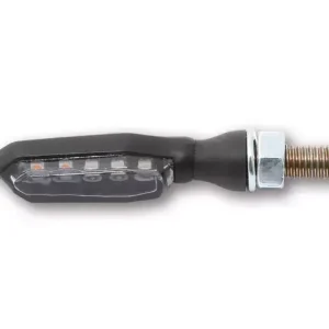 Geprüft HIGHSIDER Sonic-X1 3in1 LED Rück-, Bremslicht, Blinker schwarz/getönt E-geprüft (Paar)