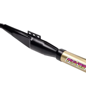 Auspuff Jamarcol Fuego schwarz / gold für Puch Maxi Schnäppchen