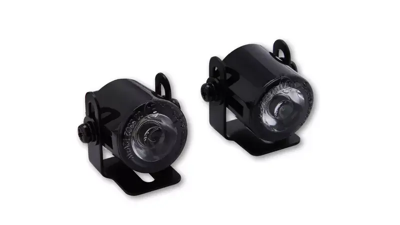 SHIN YO LED Standlicht rund 24,7 mm mit Universalhalter Geprüft
