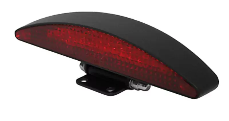 Neu HIGHSIDER pro Interstate LED Rücklicht Schwarz/Rot E-geprüft