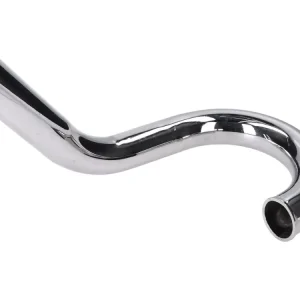 Auspuffkrümmer Tuning 32mm Chrom für Simson S51 Enduro, S70 Enduro Versand Am Gleichen Tag