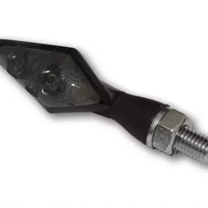 Bestpreis HIGHSIDER pro PEN HEAD DOUBLE 2in1 LED-Blinker mit Positionslicht, schwarzes Gehäuse, getönte Linse