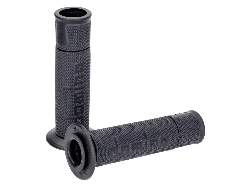 Griffe Satz Domino A450 On-Road Racing anthrazit / schwarz mit offenen Enden Angebot