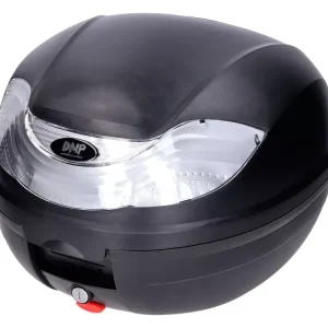 Highlight Top Case Koffer DMP schwarz, Reflektor weiß 32L