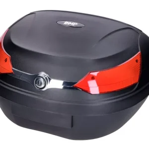 Sonderaktion Top Case Koffer DMP schwarz, Reflektor rot 51L