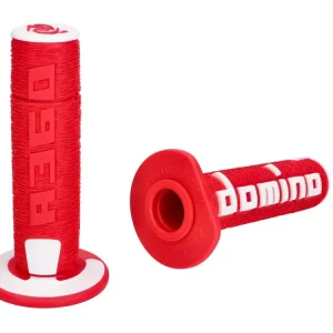 Griffe Satz Domino A360 Off-Road rot / weiß Geprüft