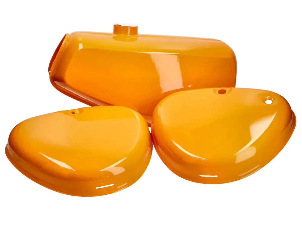 Online Kaufen Benzintank und Seitendeckel Set orange für Simson S50, S51, S70