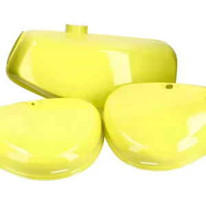 Preisreduziert Benzintank und Seitendeckel Set gelb für Simson S50, S51, S70