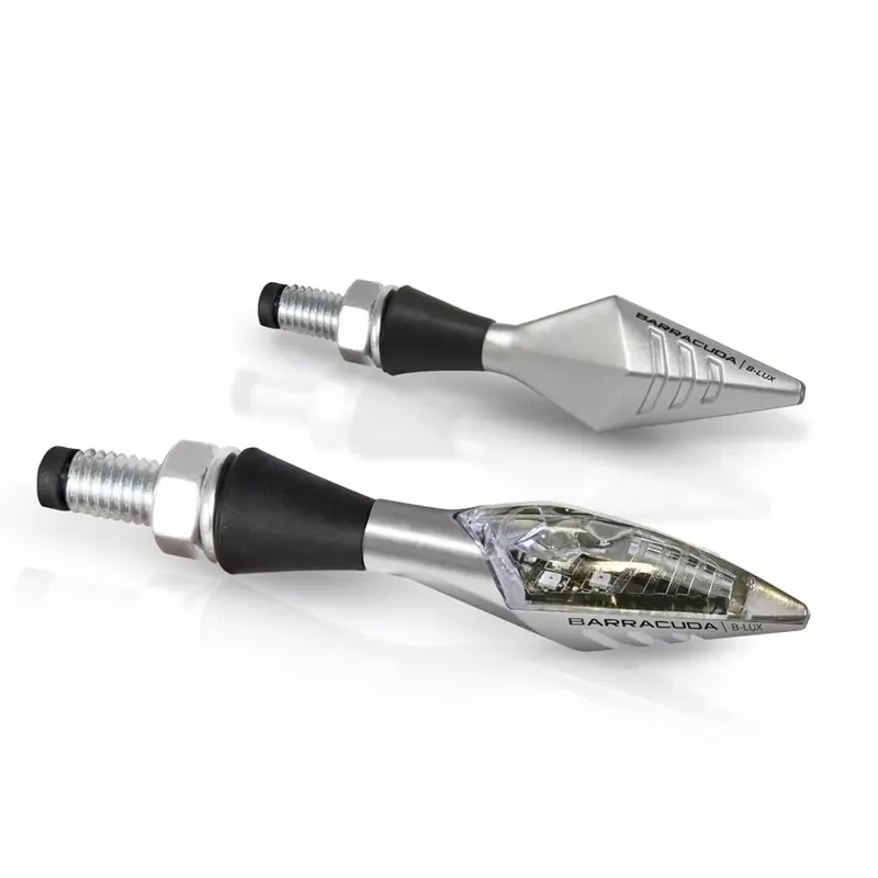 Gratis Versand Barracuda Blinker X-LED B-LUX silber