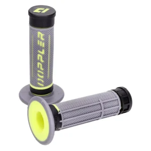 Preis Gesenkt Griffe Satz Doppler Grip 3D grau / schwarz / neongelb